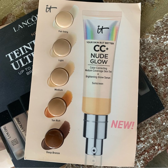 ✨$3✨ Foundation Samples | BUNDLE | IT Cosmetics, Lancôme, L’Oréal, Estée Lauder - Picture 2 of 16